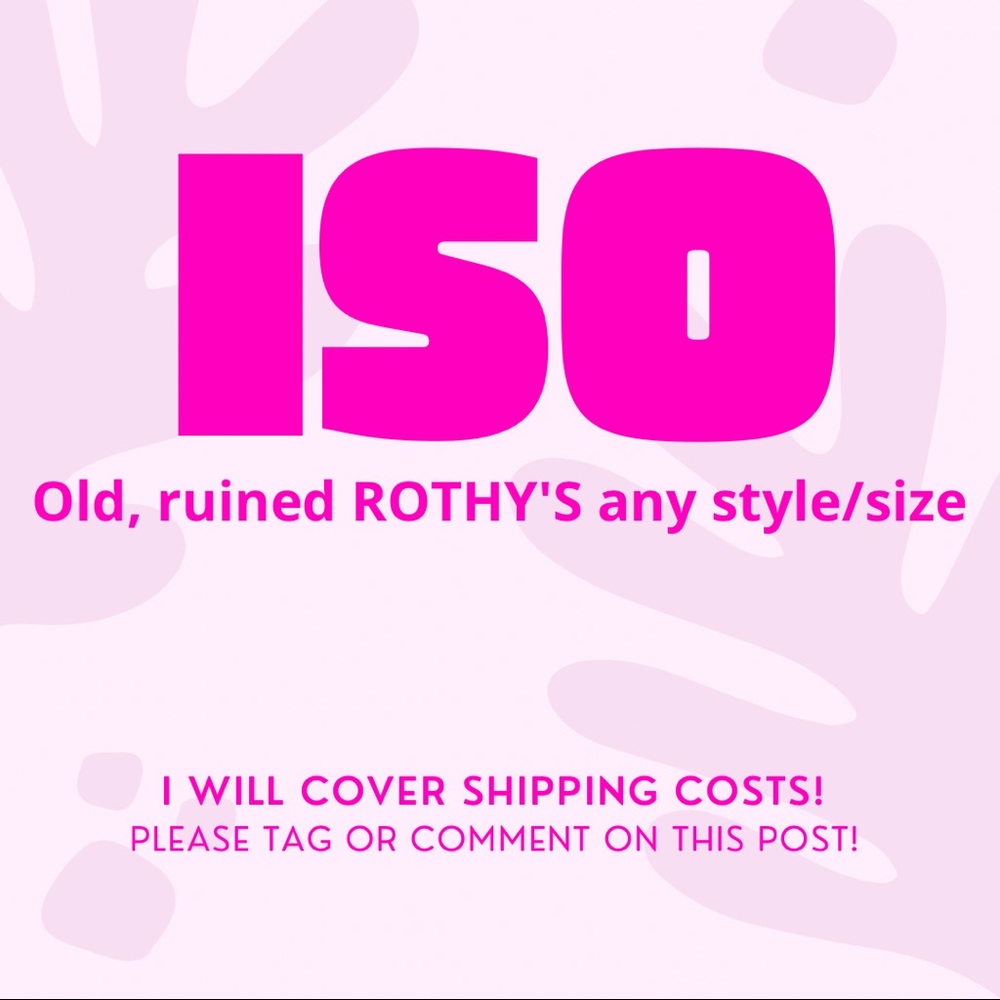 ISO/IN SEARCH OF OLD/RUINED ROTHY'S BRAND SHOES